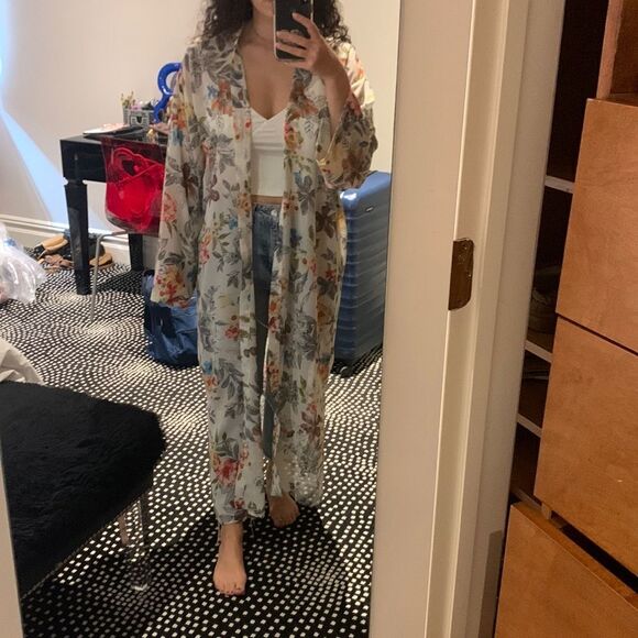 Single Other - Floral kimono 